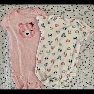 Carter’s Baby Girl Onesies